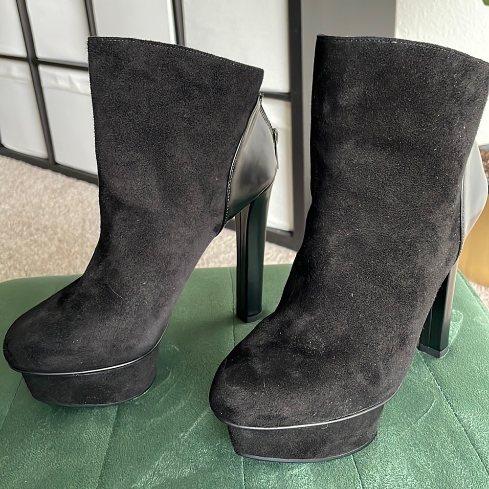 Pelle moda platform boots